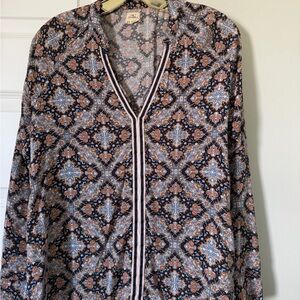 O'Neill Multicolor Patterned Blouse Top